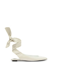 Ballerines plates Cloe - White