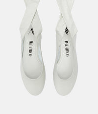Ballerines plates Cloe - White