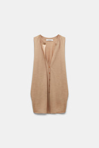 Top Shimmering Merino - Camel