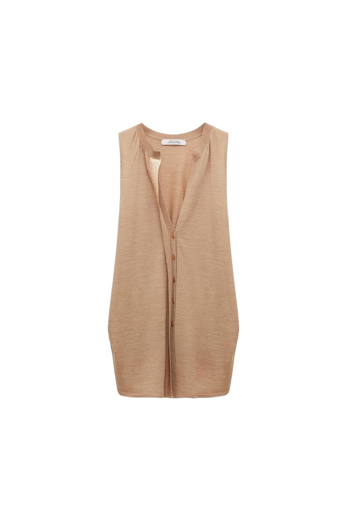 Top Shimmering Merino - Camel