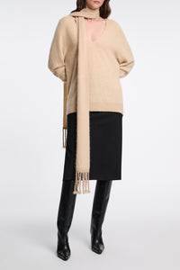 Écharpe Fluffy Luxury - Golden Brown