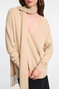 Écharpe Fluffy Luxury - Golden Brown