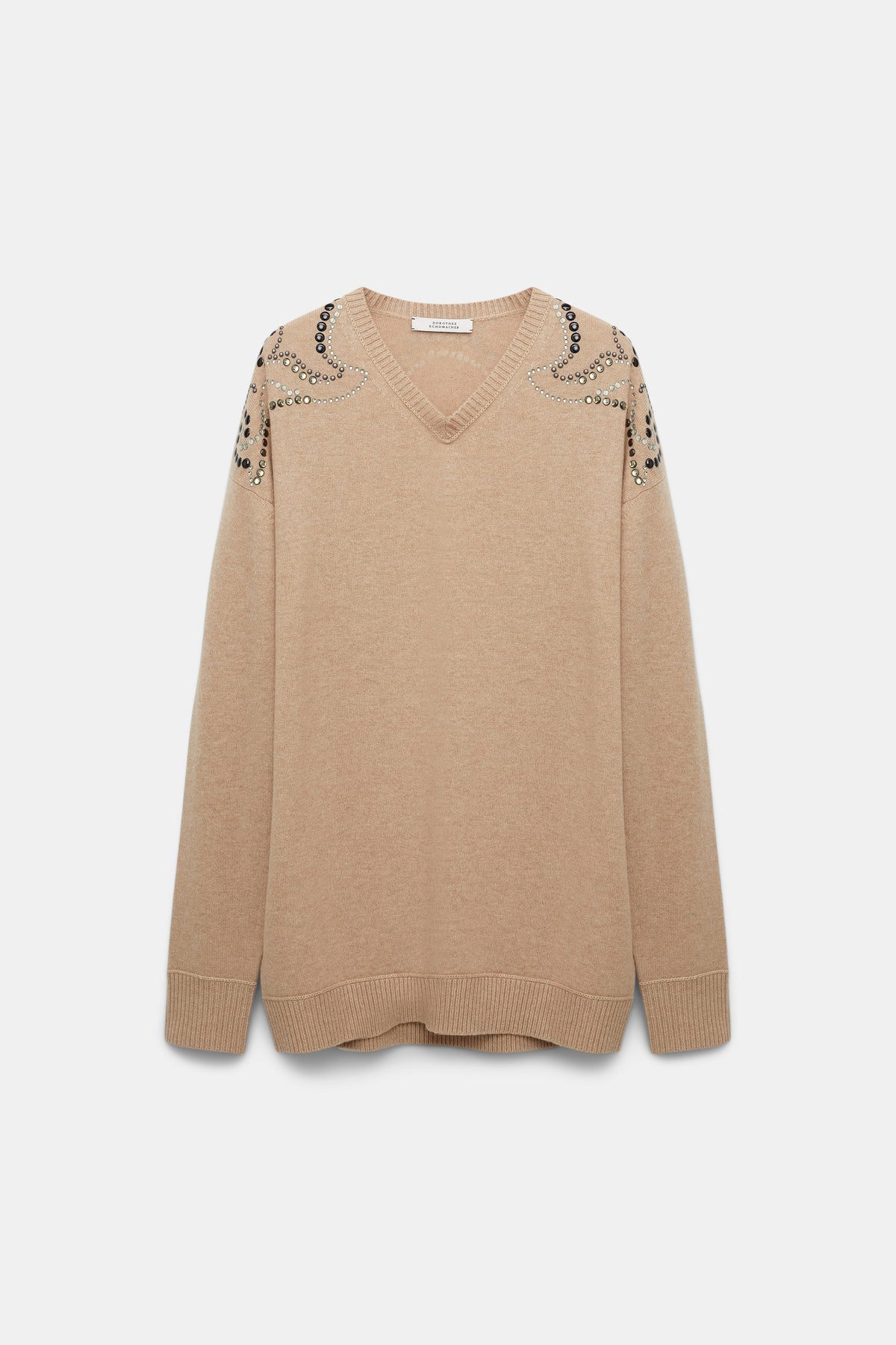 Pull Embellished Statements - Camel