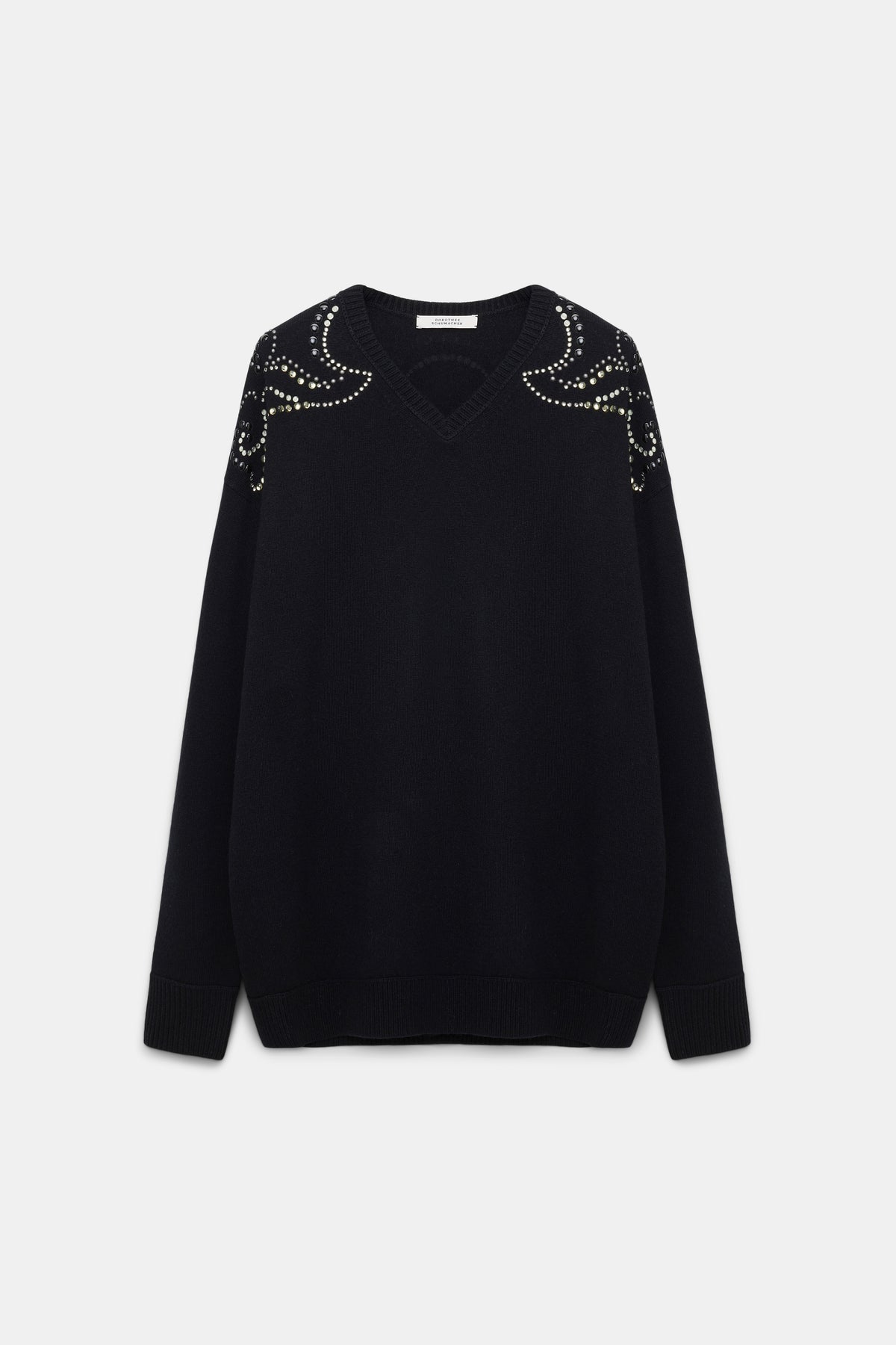 Pull Embellished Statements - Black
