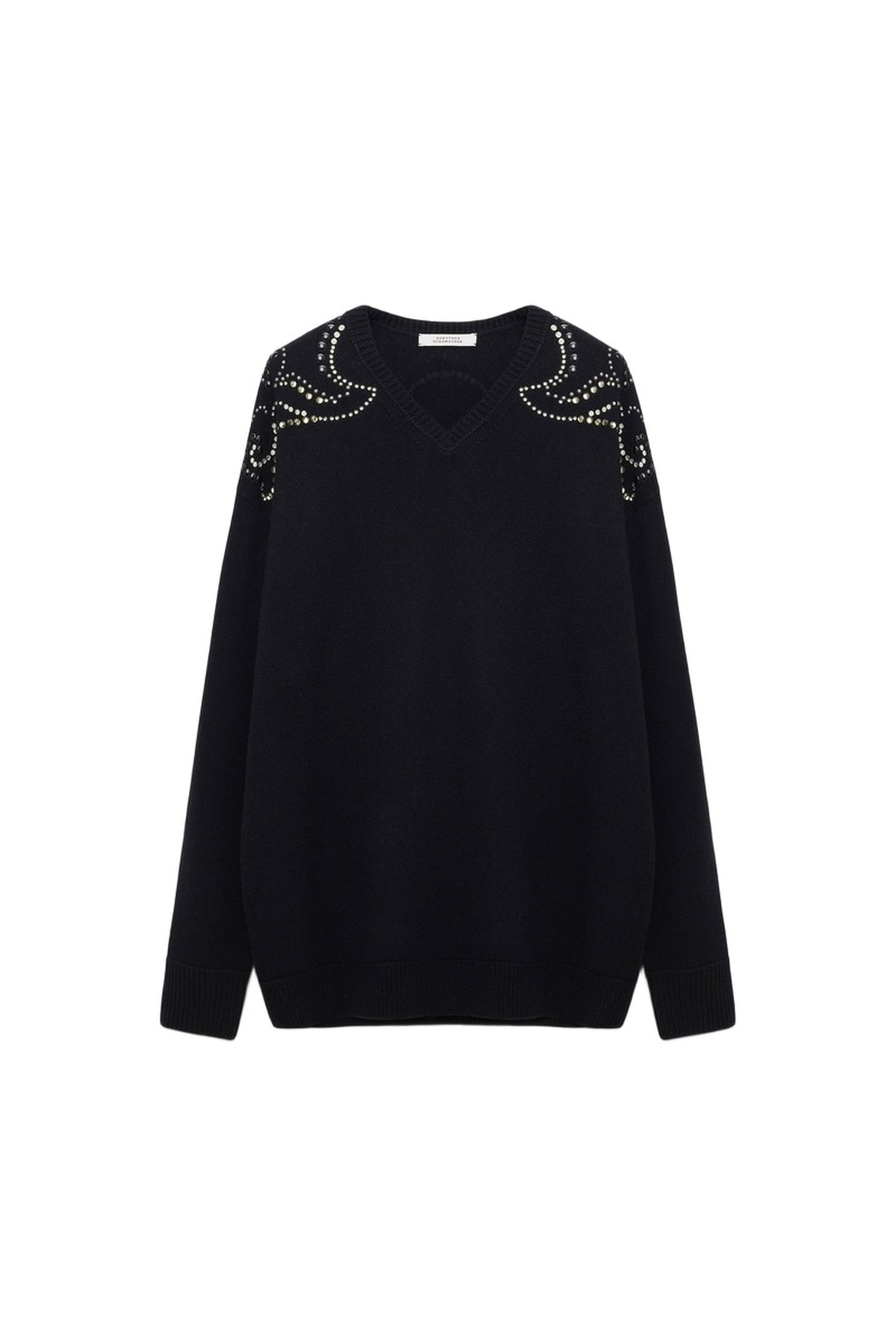 Pull Embellished Statements - Black