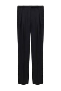 Luxury Elegance woollen trousers - Black