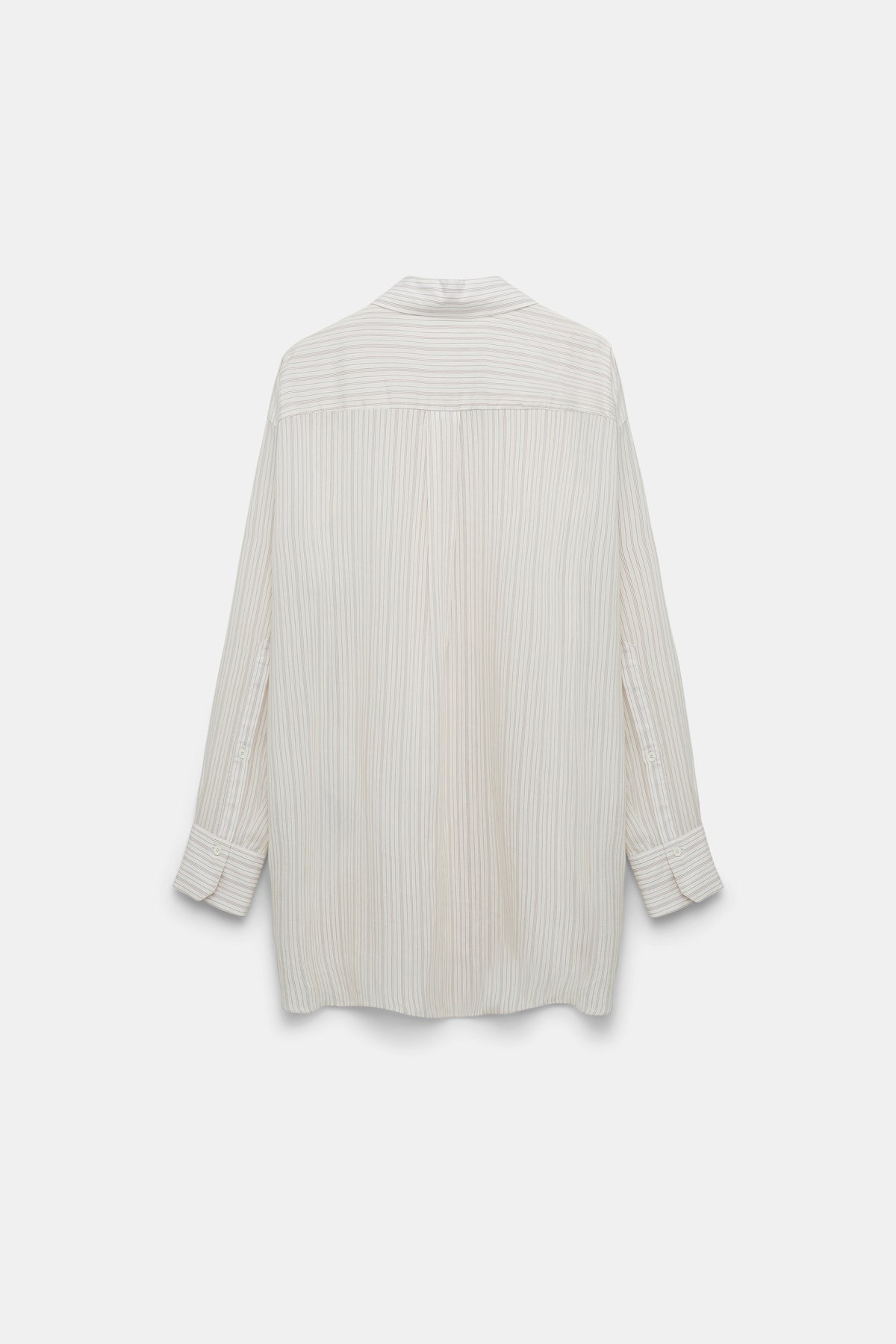 Blouse Delicate Stripes - White & Red Stripe