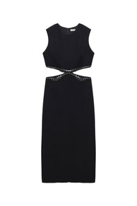 Striking Coolness Dress - Black