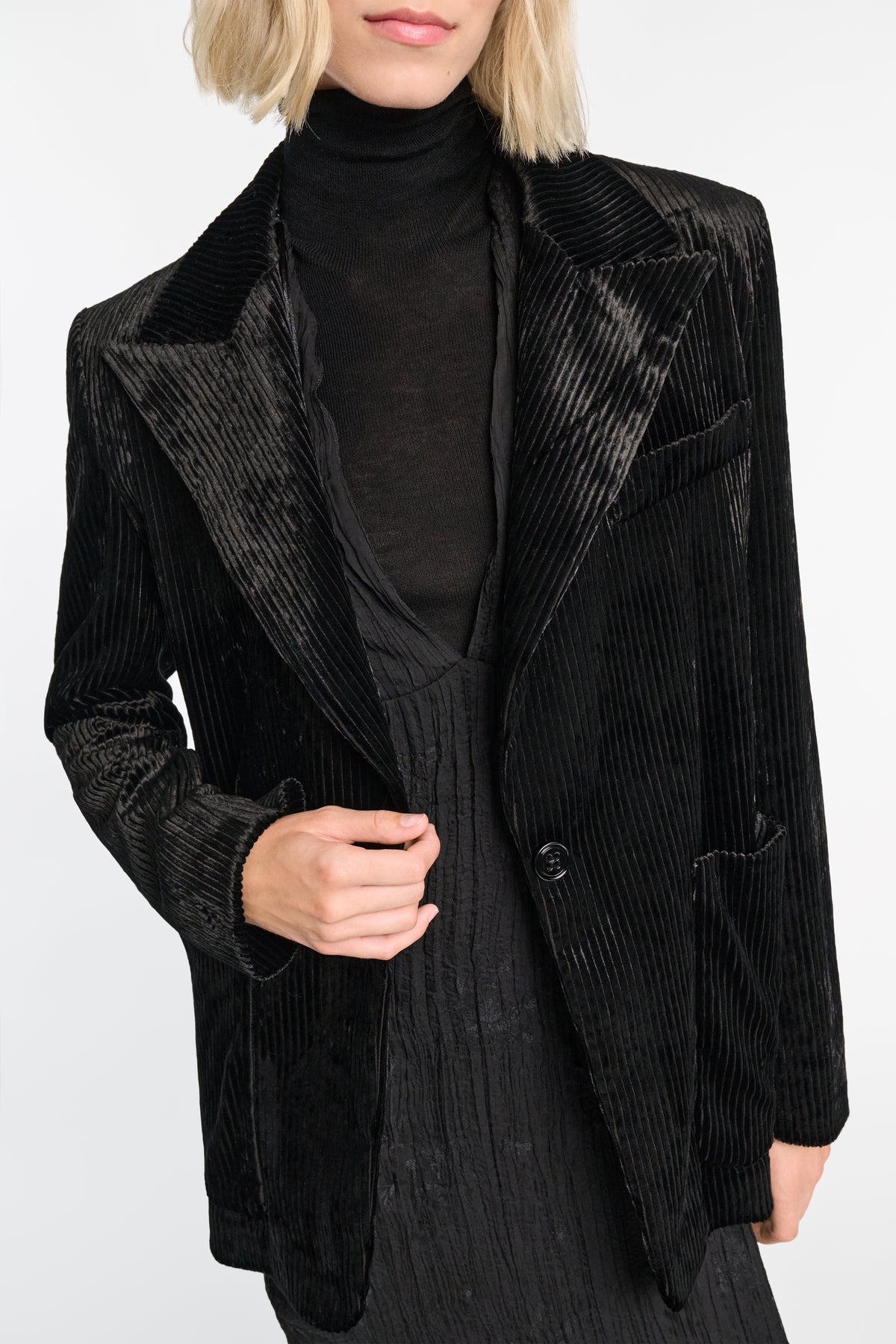 Veste Modern Structure - Black