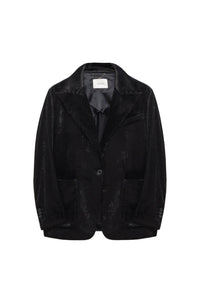 Modern Structure Jacket - Black