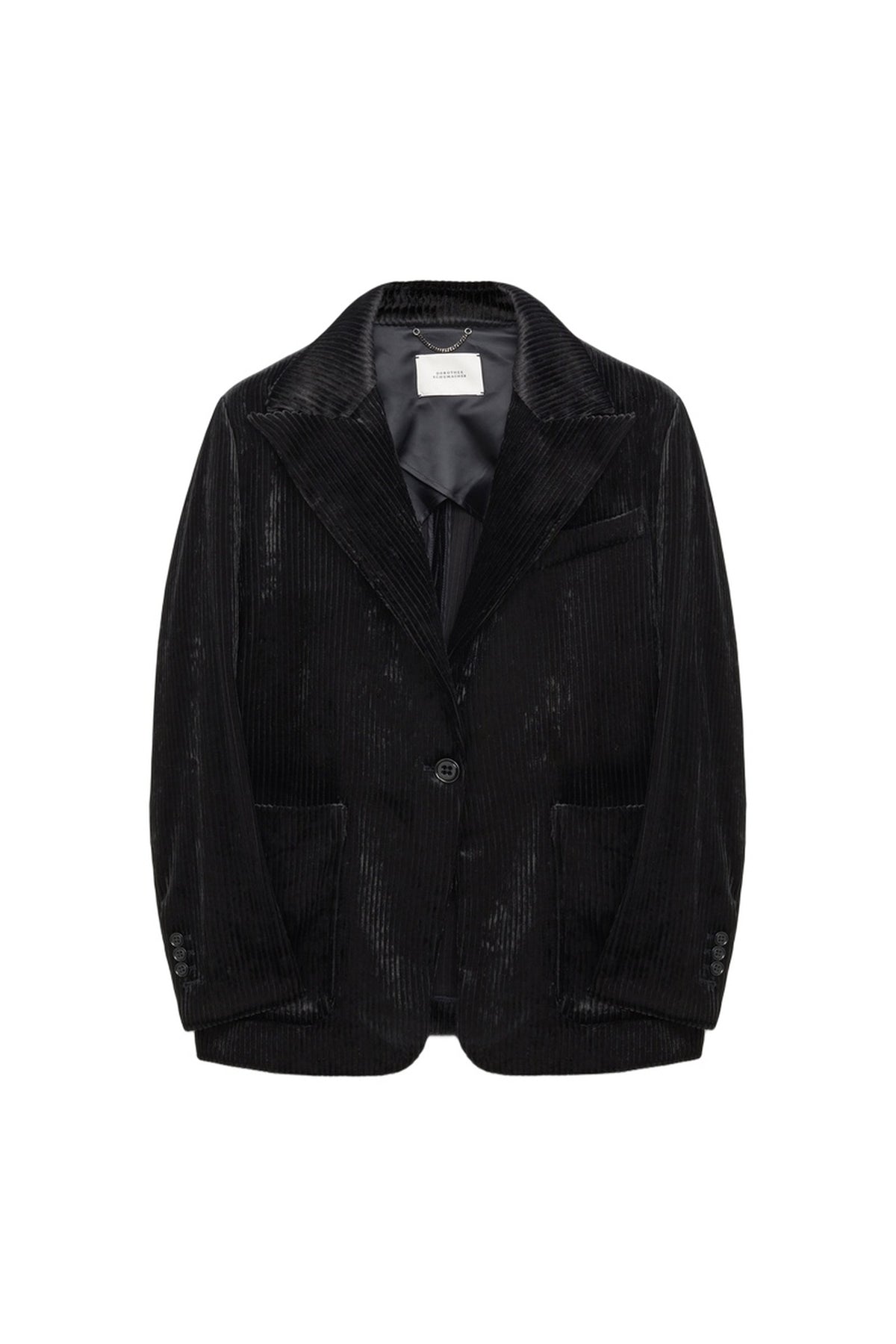 Modern Structure Jacket - Black