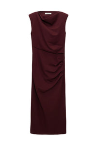 Emotional Essence Dress - Dark Burgundy