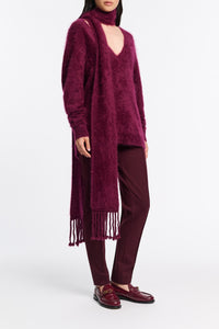 Pantalon Emotional Essence - Dark Burgundy
