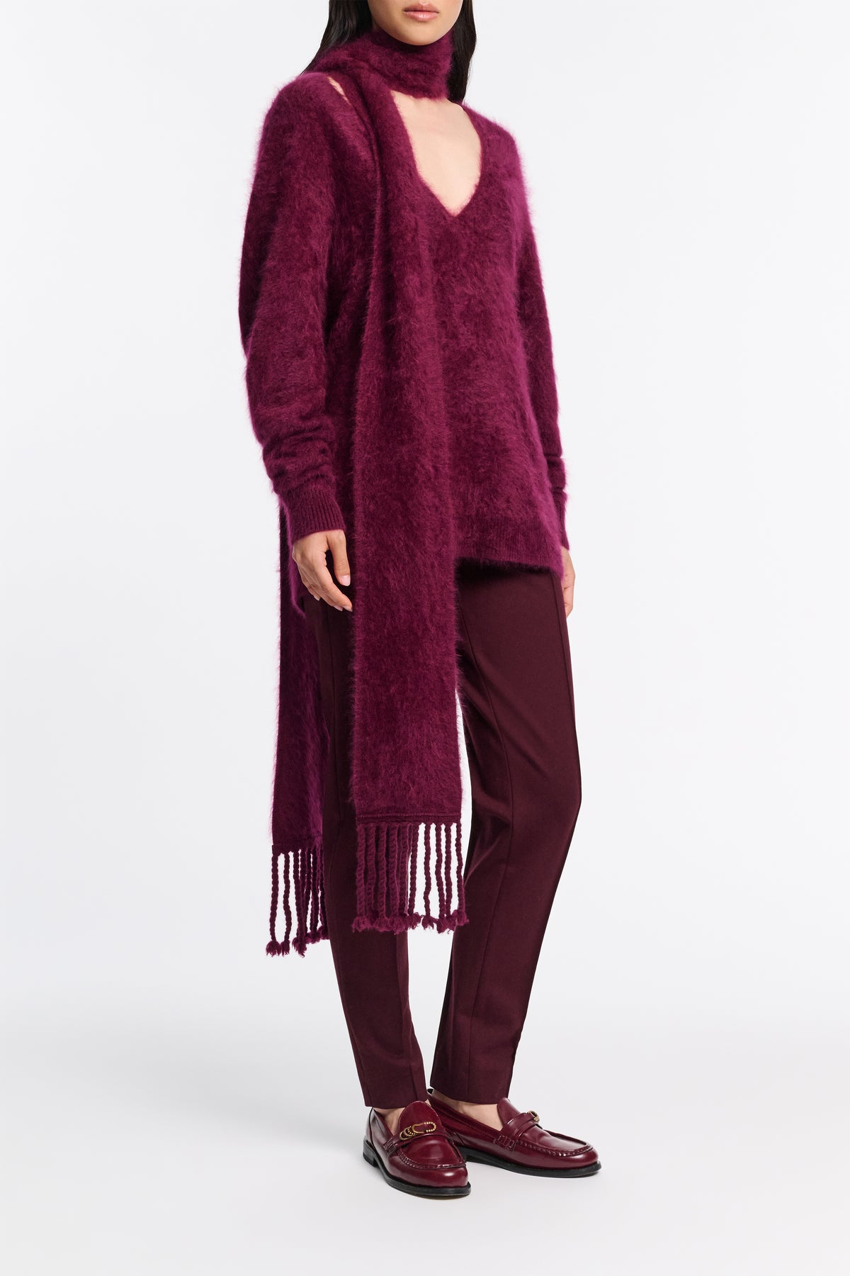 Pantalon Emotional Essence - Dark Burgundy