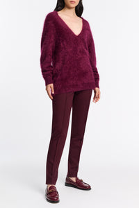 Pantalon Emotional Essence - Dark Burgundy