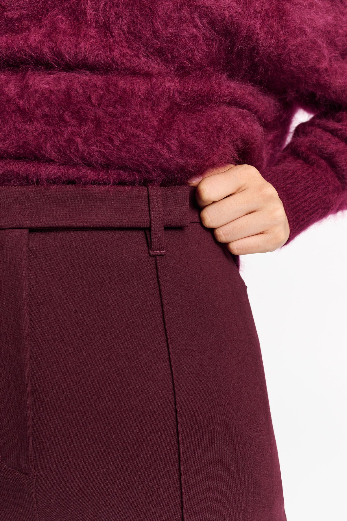 Pantalon Emotional Essence - Dark Burgundy