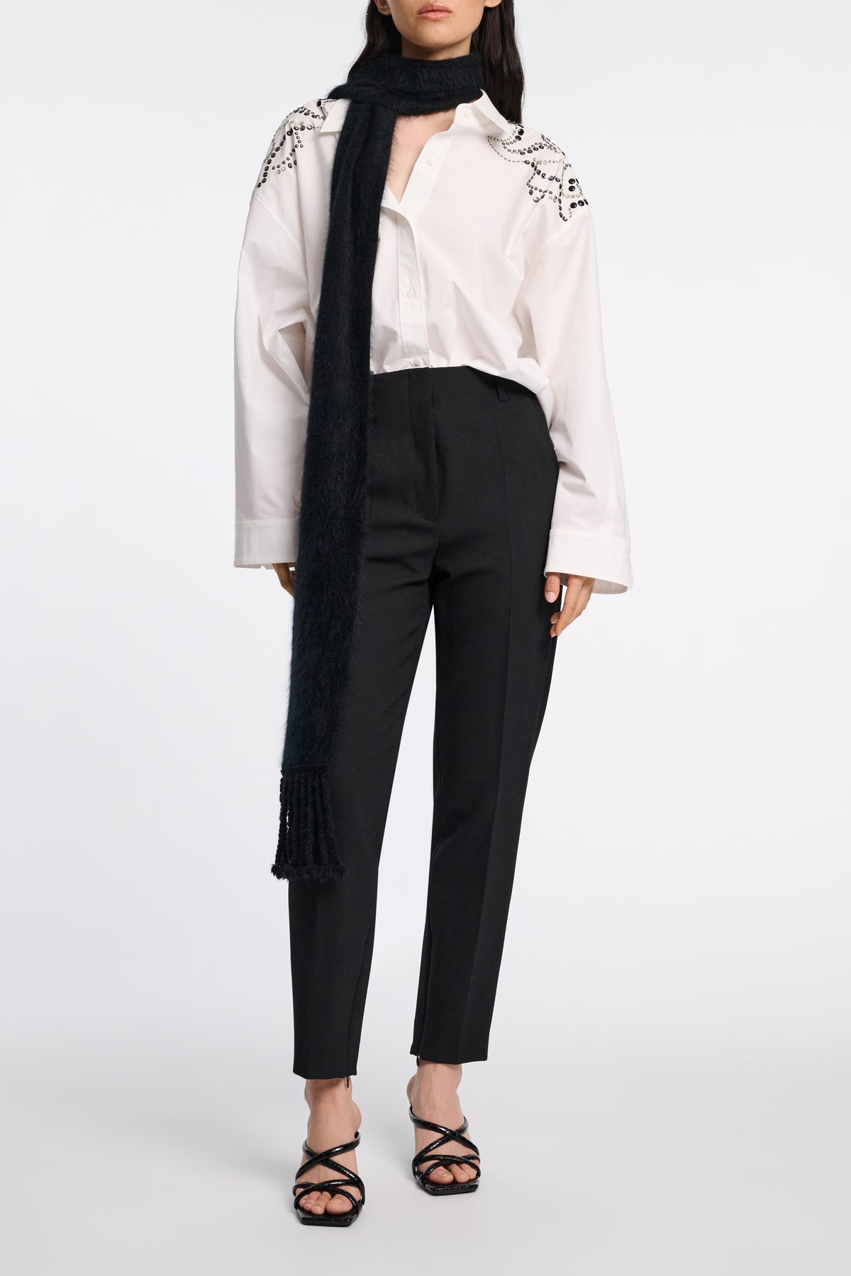 Chemisier Poplin Power - Pure White