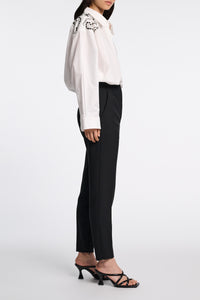 Chemisier Poplin Power - Pure White