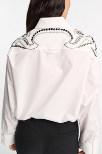 Chemisier Poplin Power - Pure White