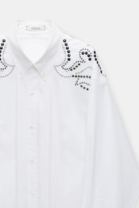 Chemisier Poplin Power - Pure White
