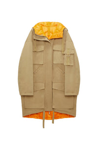 Adventurous Movement Coat - Desert & Orange