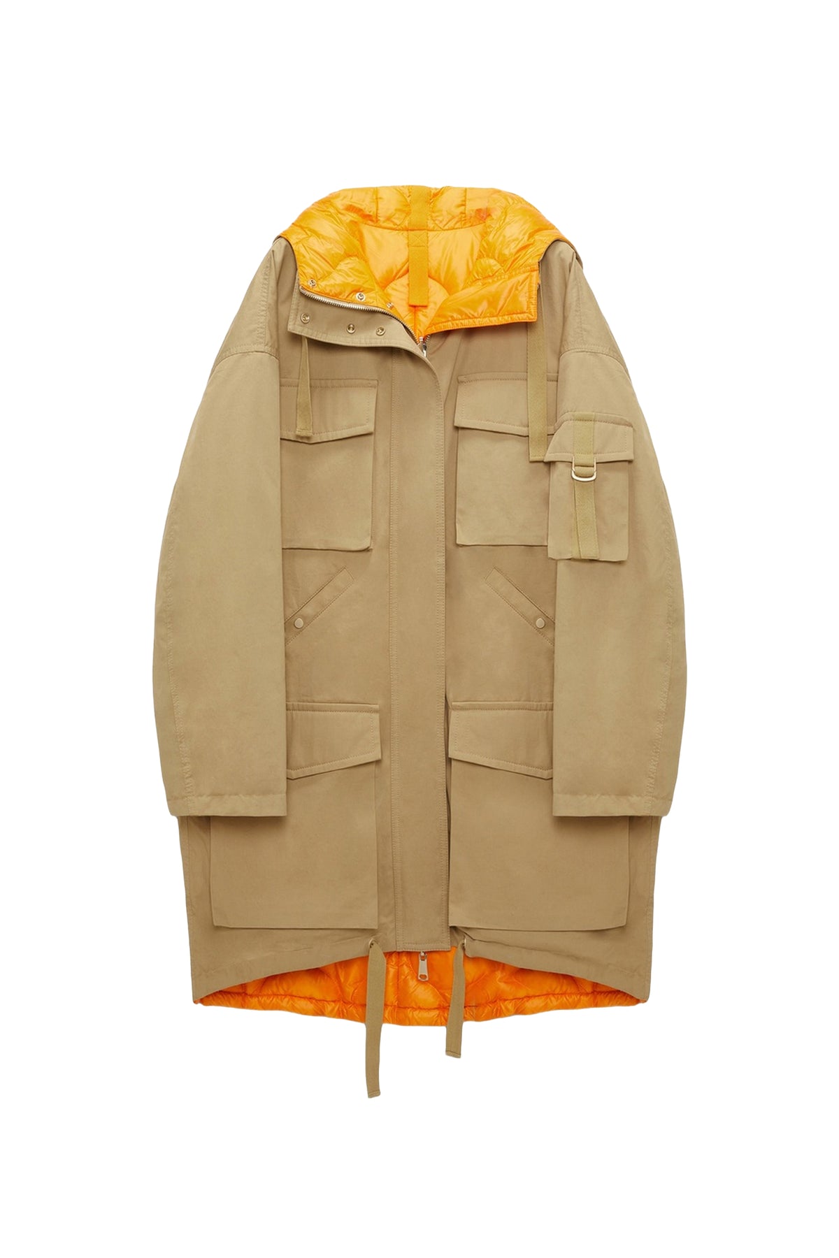 Adventurous Movement Coat - Desert & Orange