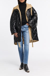 Manteau Adventurous Movement - Desert & Black