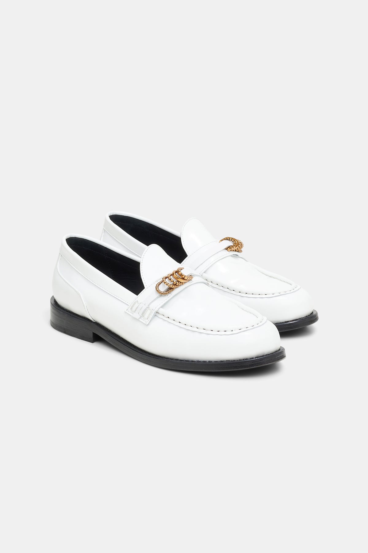 Mocassins Modern Shine - Pure White