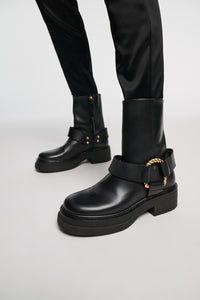 Baskets militaires courtes Chic Sophistication - Black