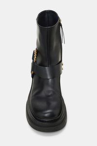Baskets militaires courtes Chic Sophistication - Black