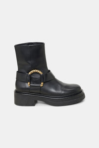 Baskets militaires courtes Chic Sophistication - Black
