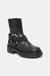 Baskets militaires courtes Chic Sophistication - Black