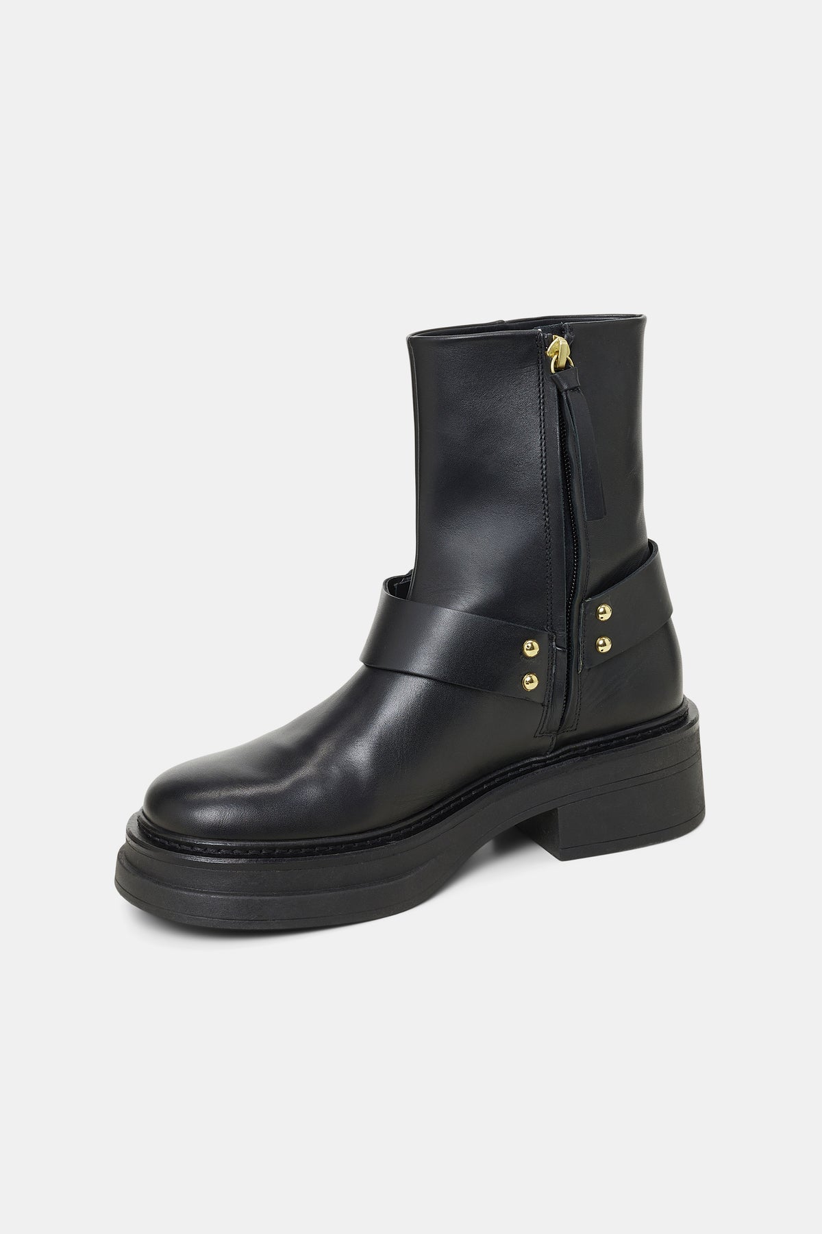 Baskets militaires courtes Chic Sophistication - Black