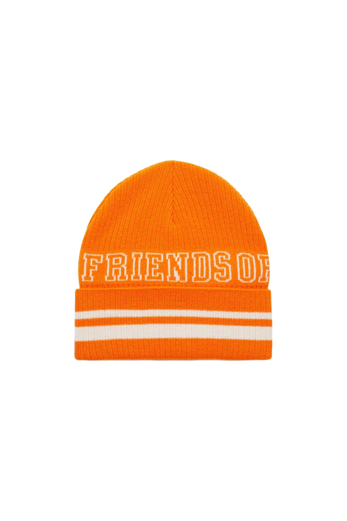 Bonnet Friends Of Dorothee en laine - Orange & Off White Mix