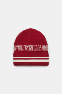 Bonnet Friends Of Dorothee - Bordeaux & Off White Mix