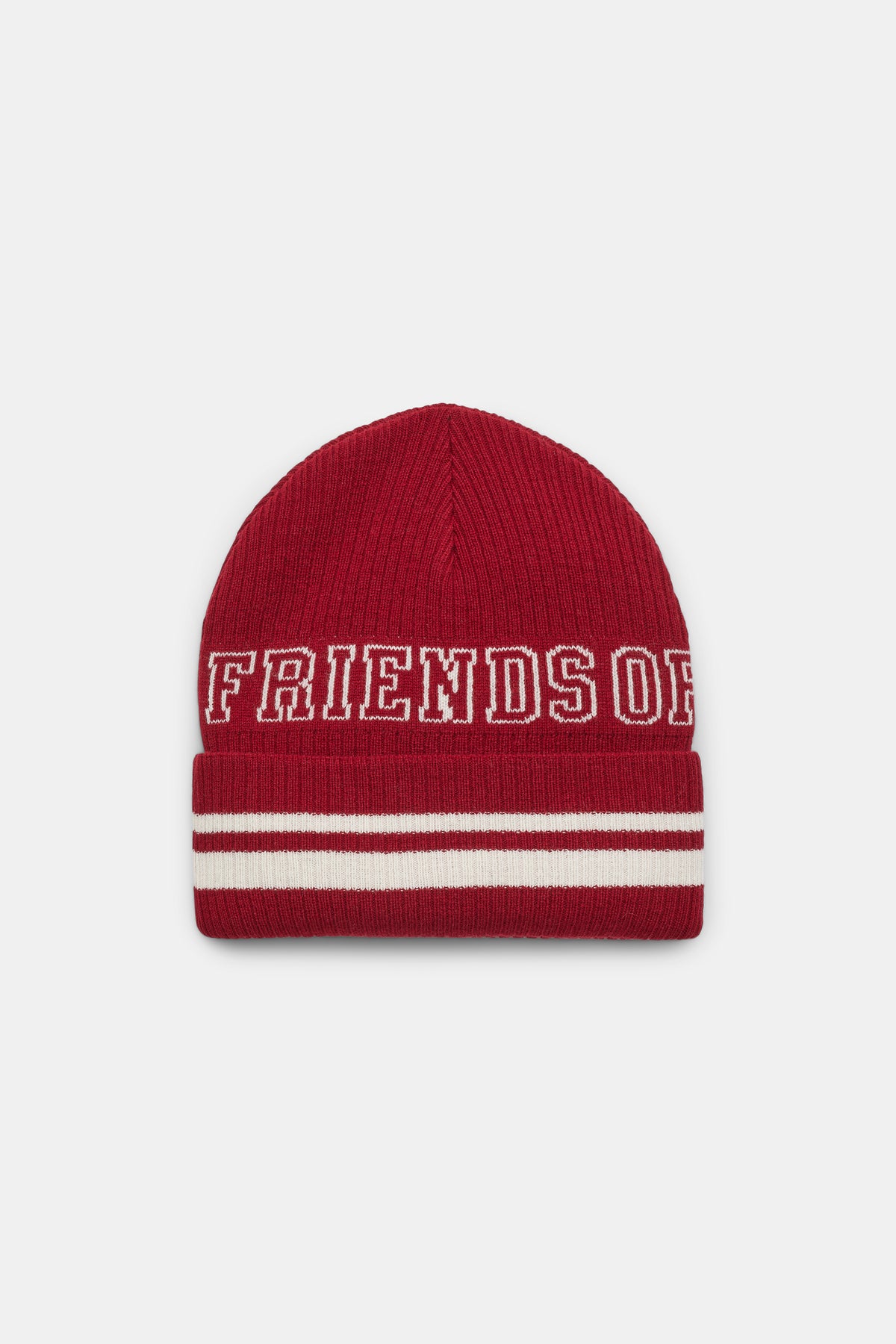 Bonnet Friends Of Dorothee - Bordeaux & Off White Mix