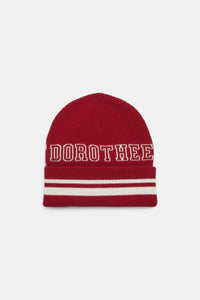 Bonnet Friends Of Dorothee - Bordeaux & Off White Mix