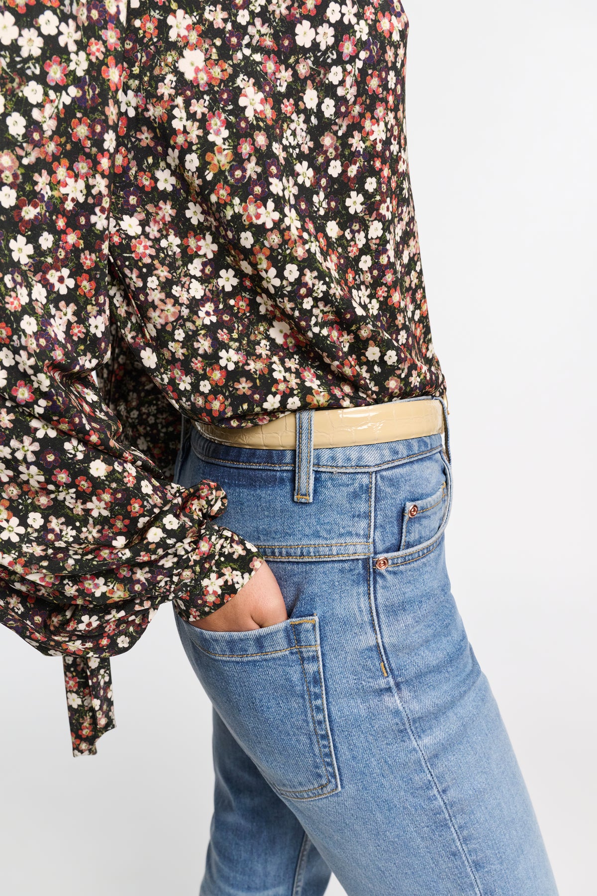 Ceinture réversible Exotic Shine - Sand