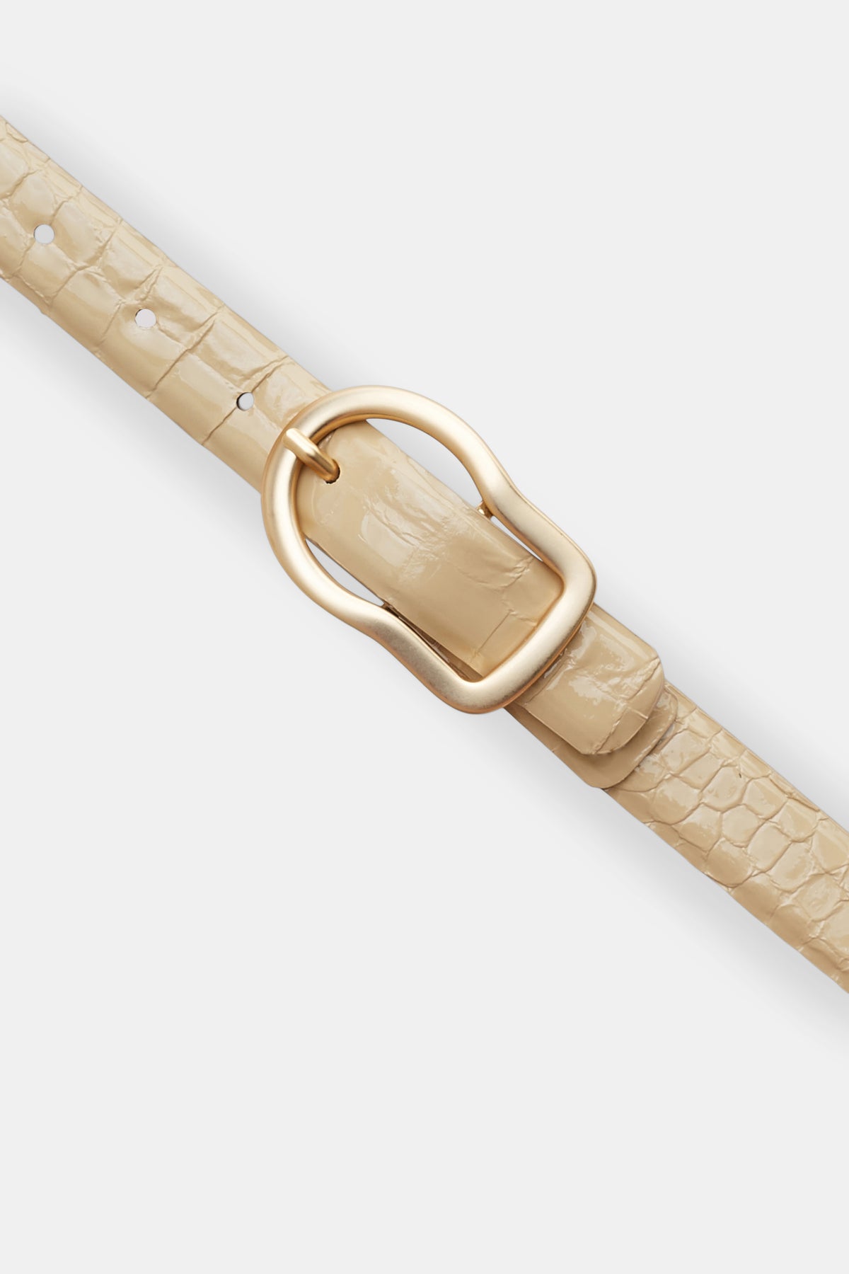 Ceinture réversible Exotic Shine - Sand