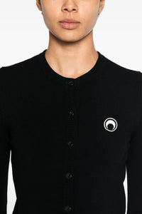Cardigan Moon en maille - Black