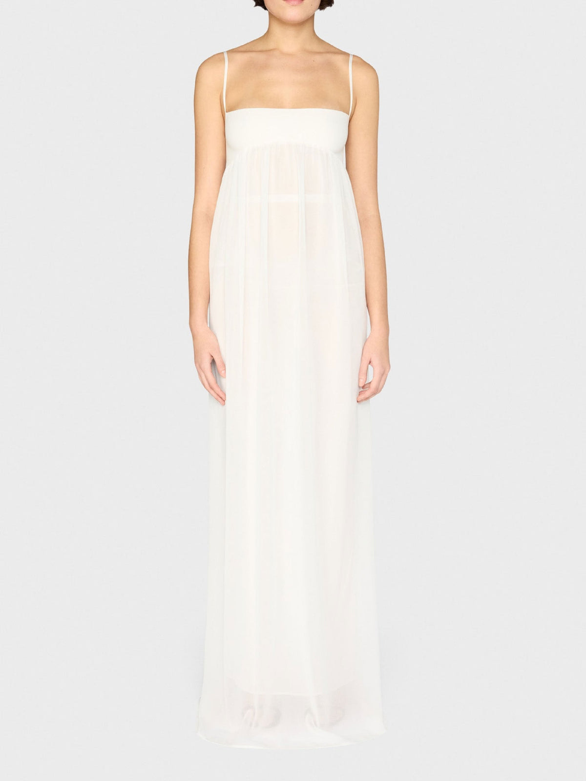 Robe longue Peplo - White