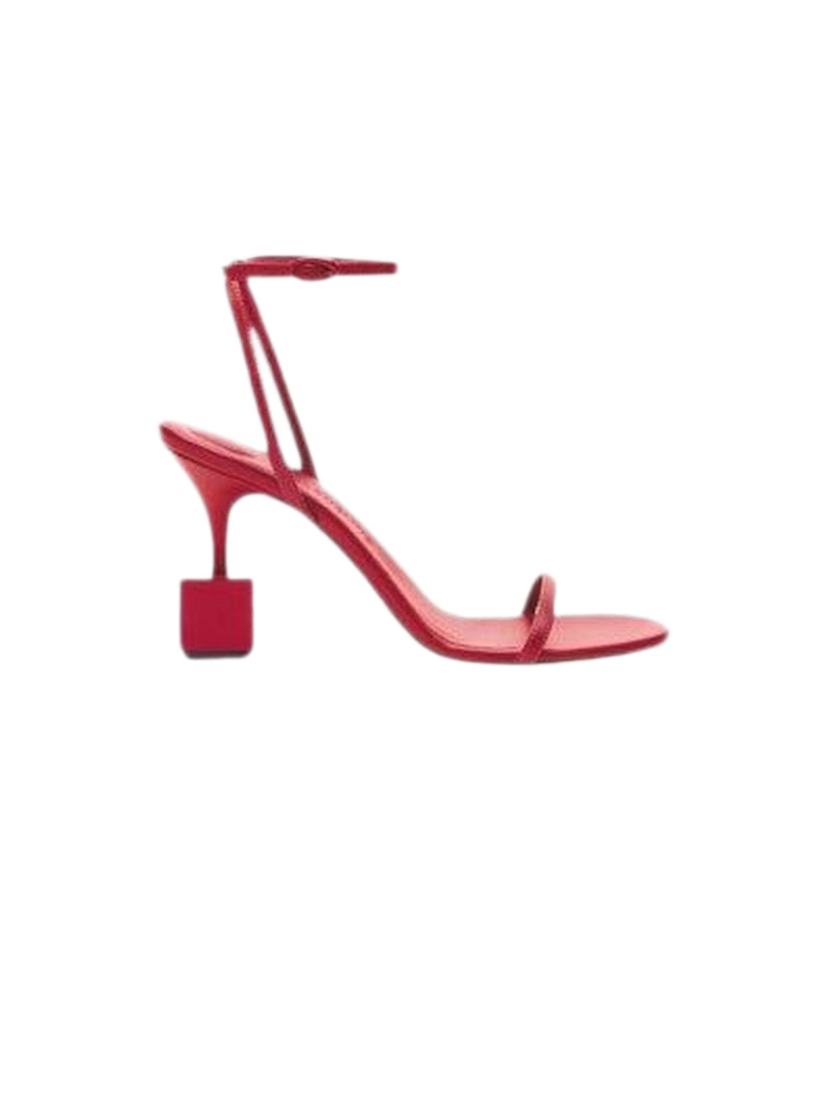 Sandales Bisou 90 en cuir - Red