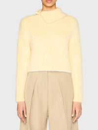 Pull Marina en laine - Light Yellow