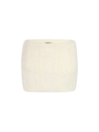 Jupe Nuvola en laine - Off White
