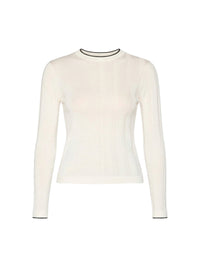 Pull Tricot asymétrique - Off White