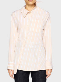 90€ / 21 sold //25 QTY / ST84%   Chemise Pablo asymétrique - Business Big