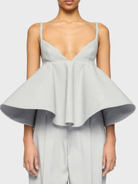 Débardeur Vela évasé - Light Grey