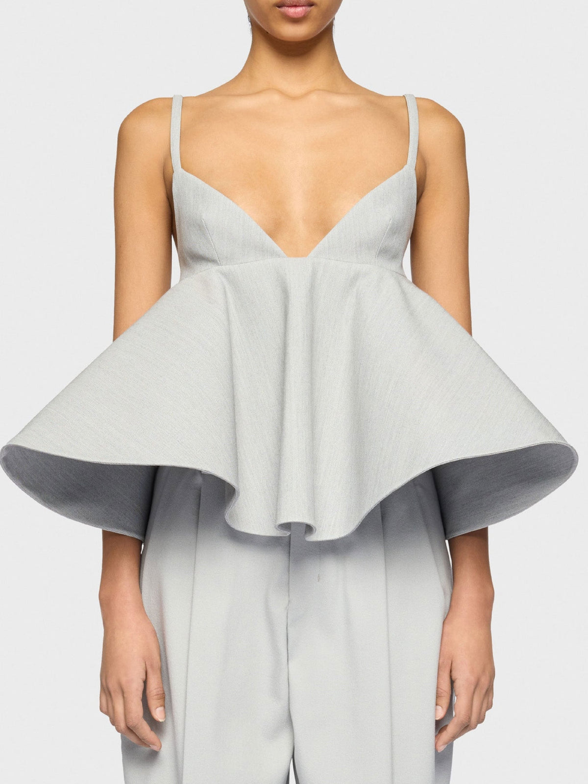 Débardeur Vela évasé - Light Grey