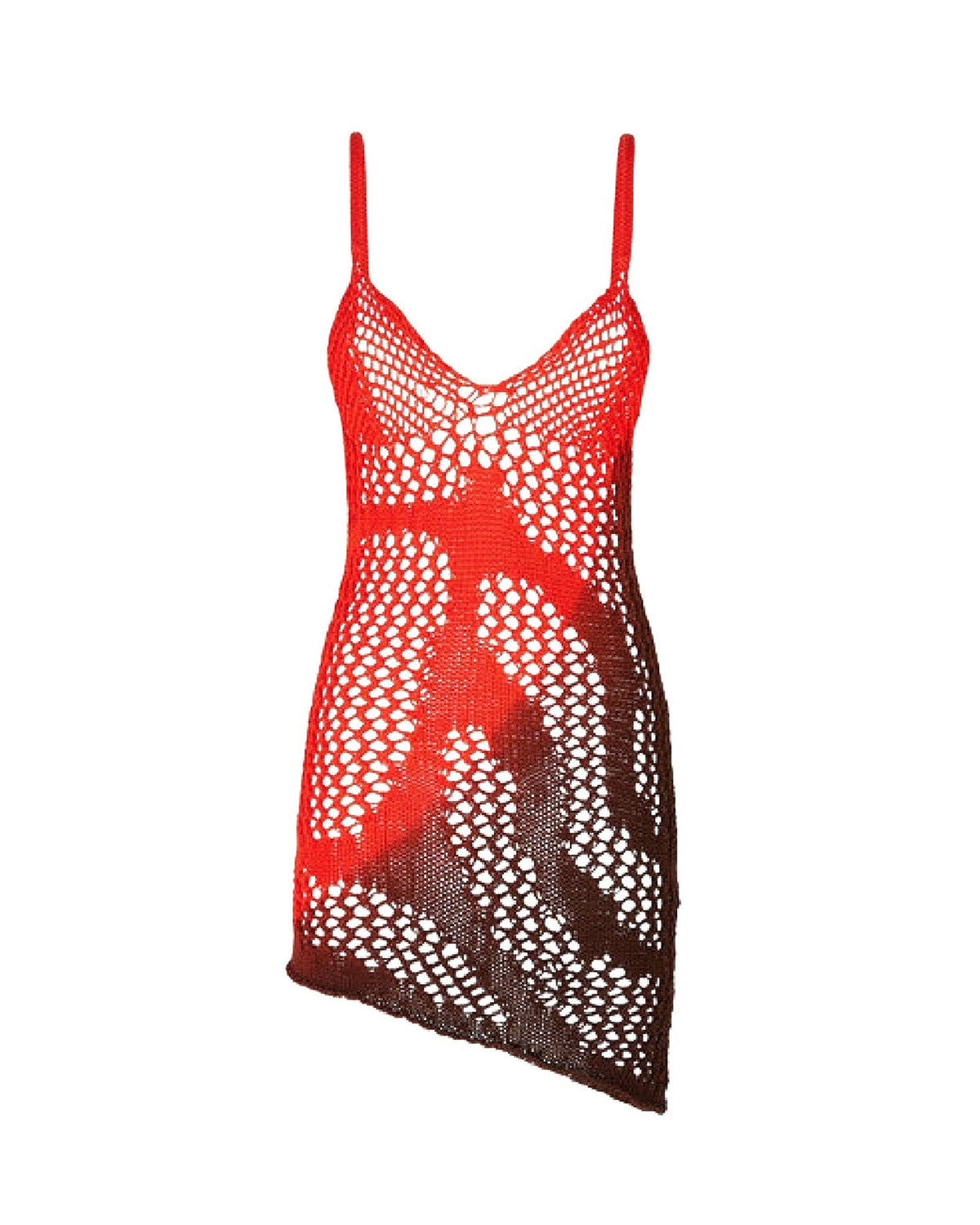 Mini robe en coton - Red & Fuchsia