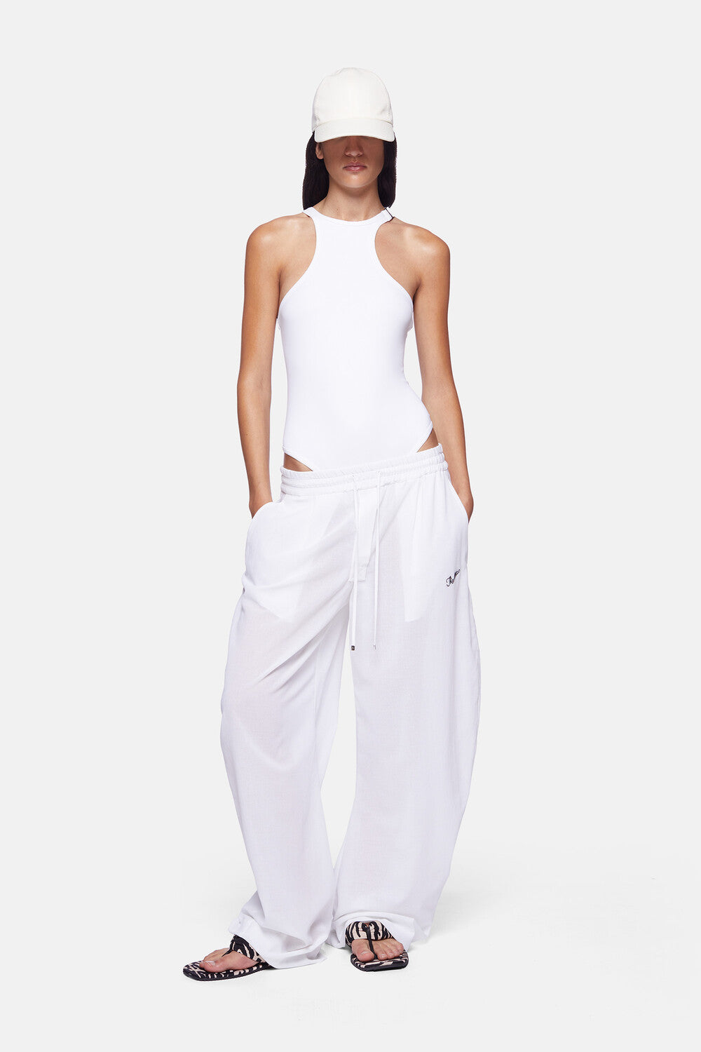 Long pants - White